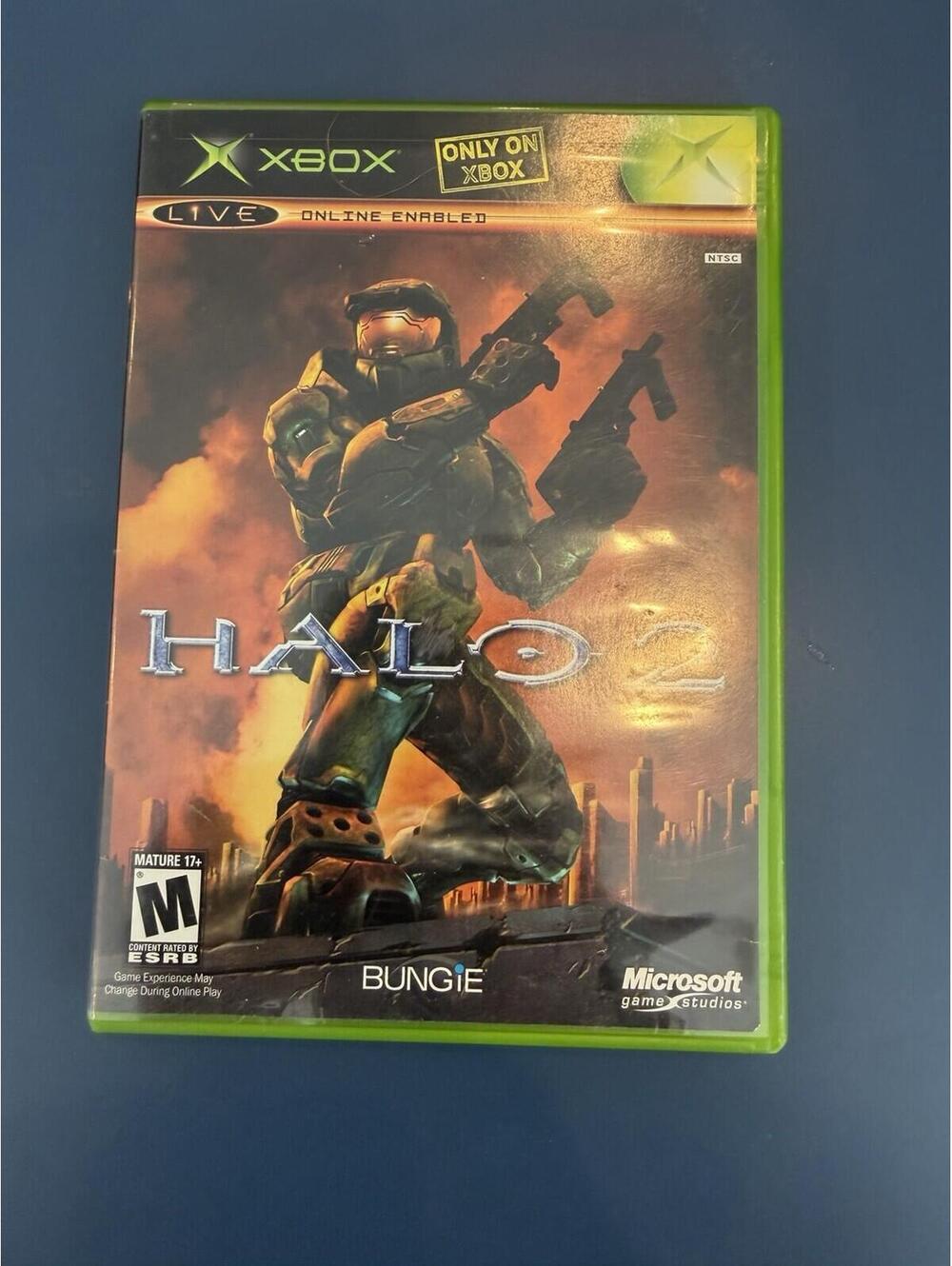 Halo 2 Bungie Microsoft Xbox Manual Included Multiplayer M Rated EUC